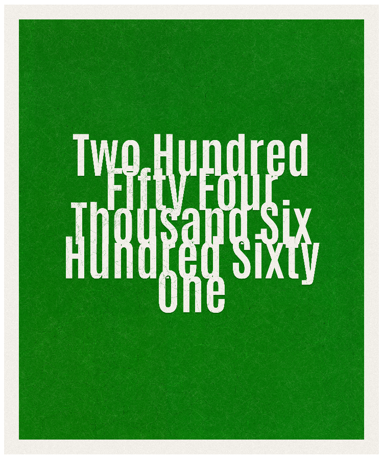 Count #254661