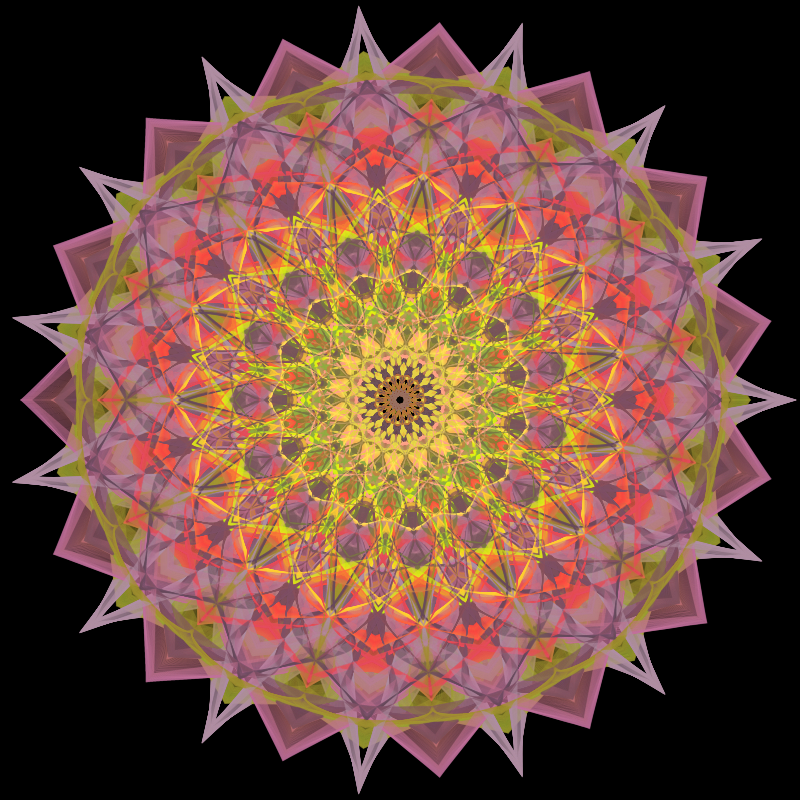 Morphing Mandala - #fxhashturnsone charity #35