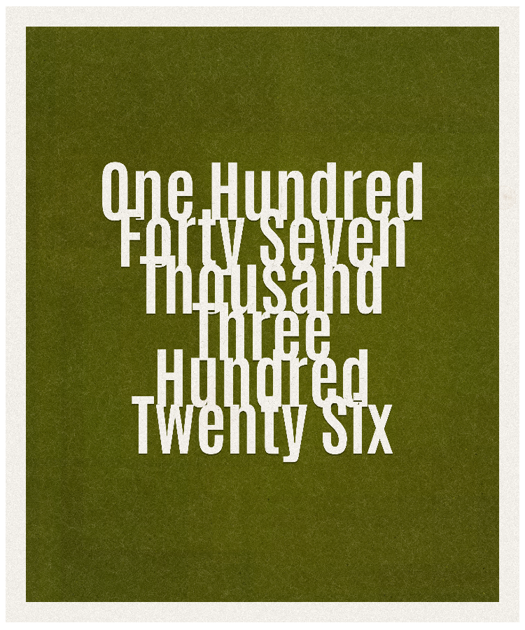 Count #147326