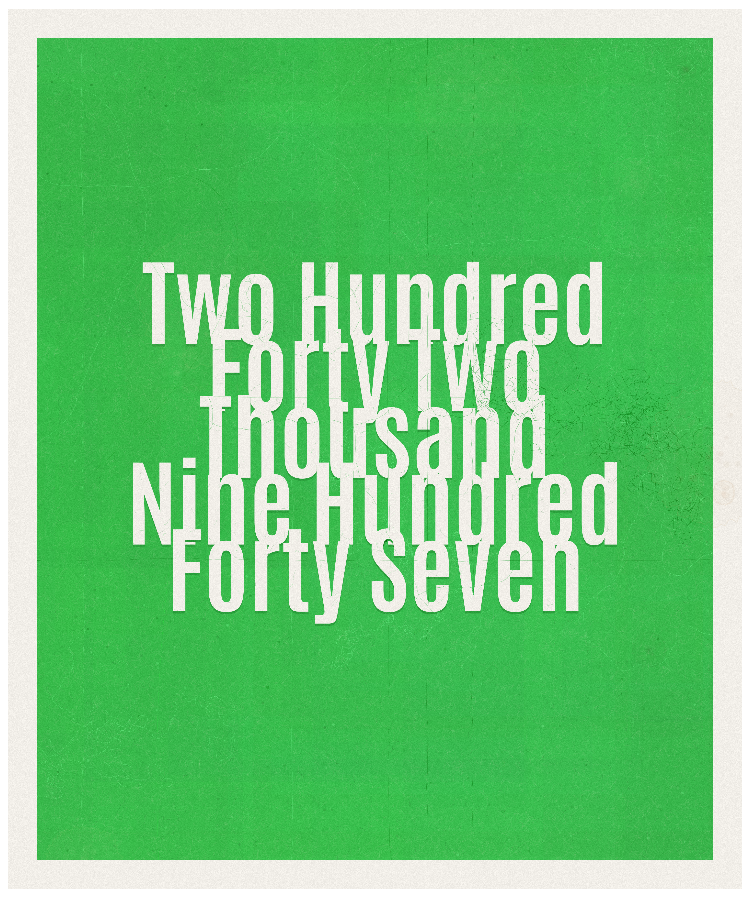 Count #242947
