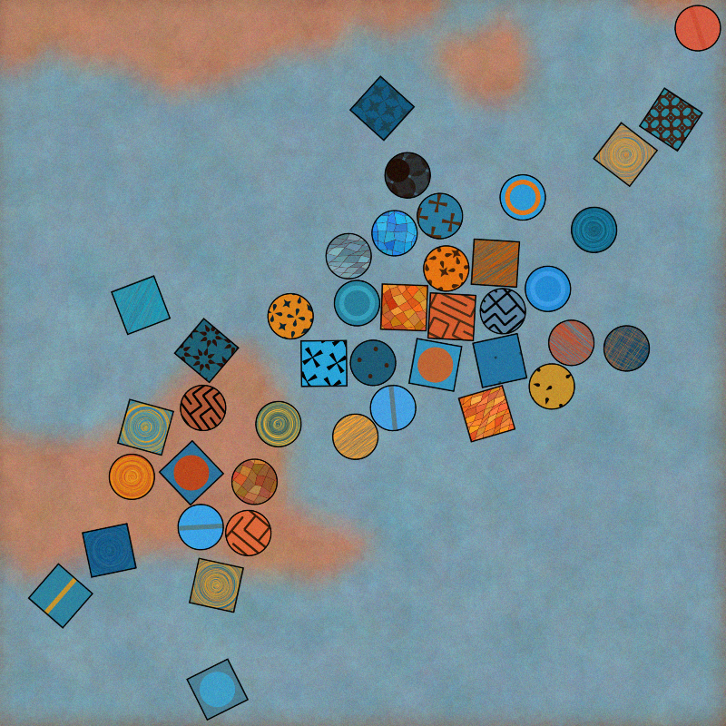 Collisions: Art plus Physics #67