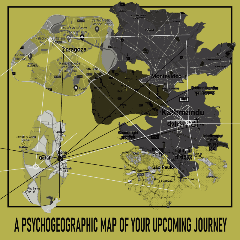 PSYCHOGEOGRAPHIC MAP  #1