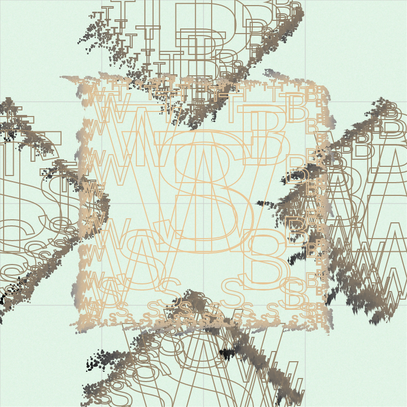 WTBS Logo with Fractals #250