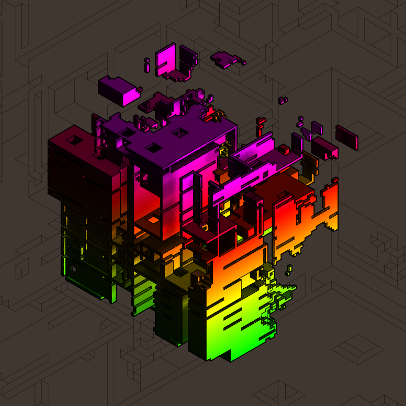 Isofrag generator series I #333