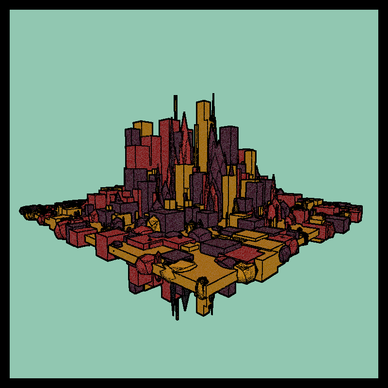 Crystal forest #15