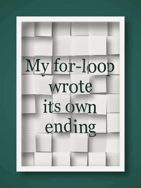 The Metaphor Machine #3095