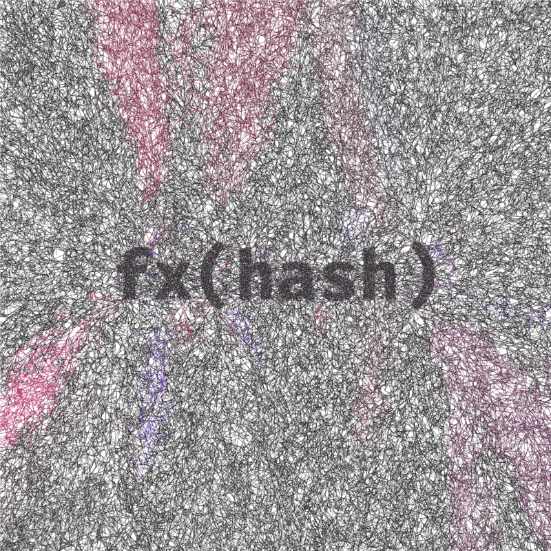 FXHASH Generative Logo #208