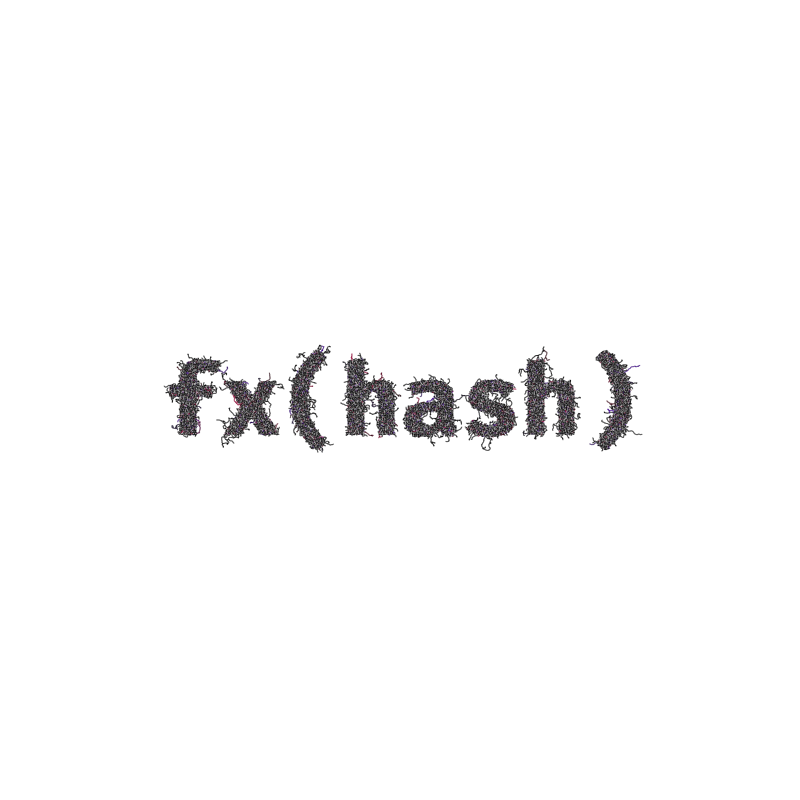 FXHASH Generative Logo #673