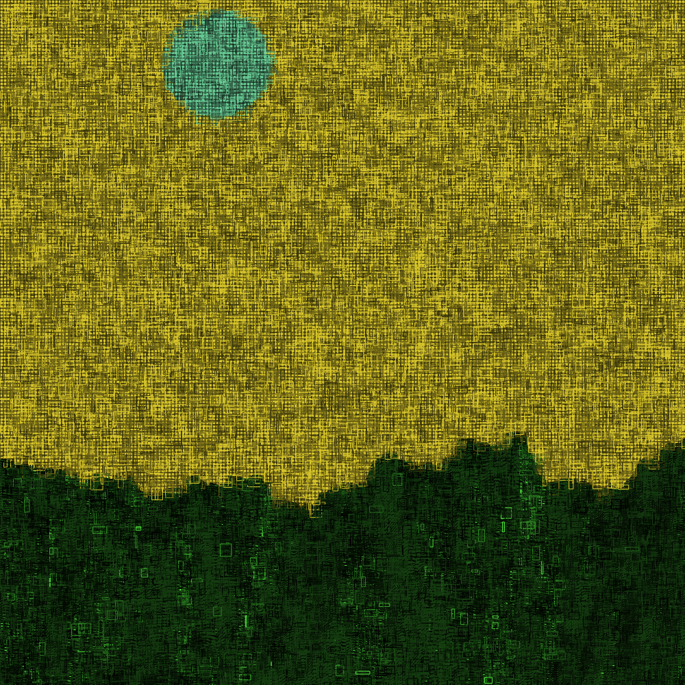 Classic generative landscape V2 #52