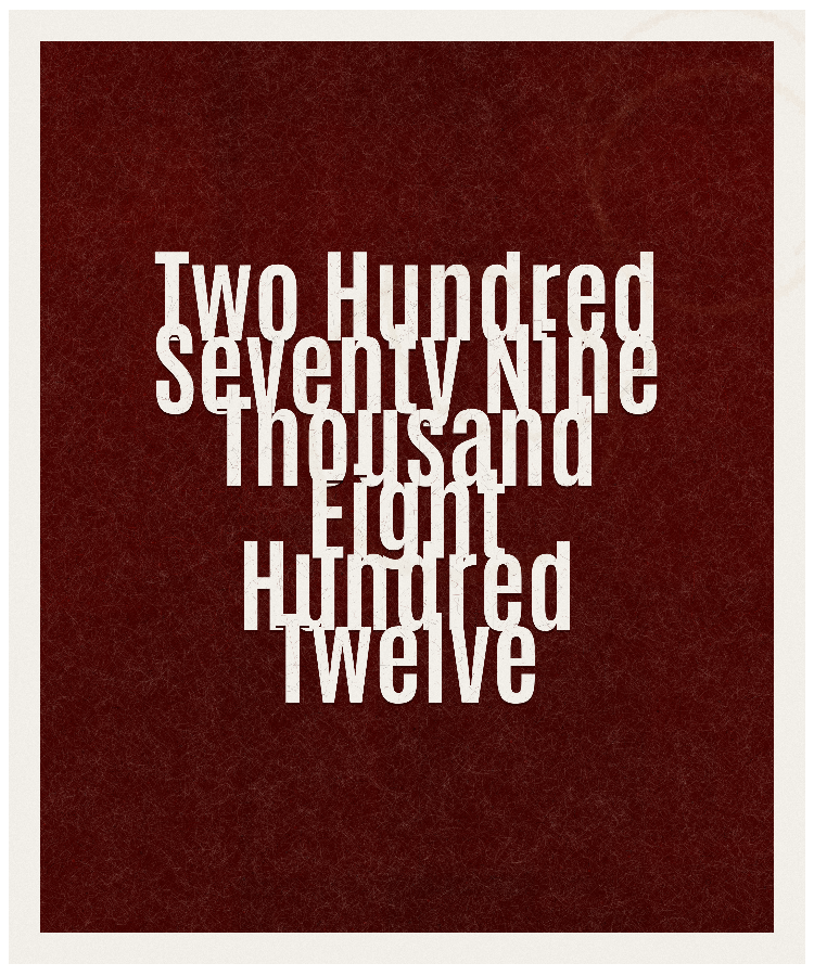 Count #279812