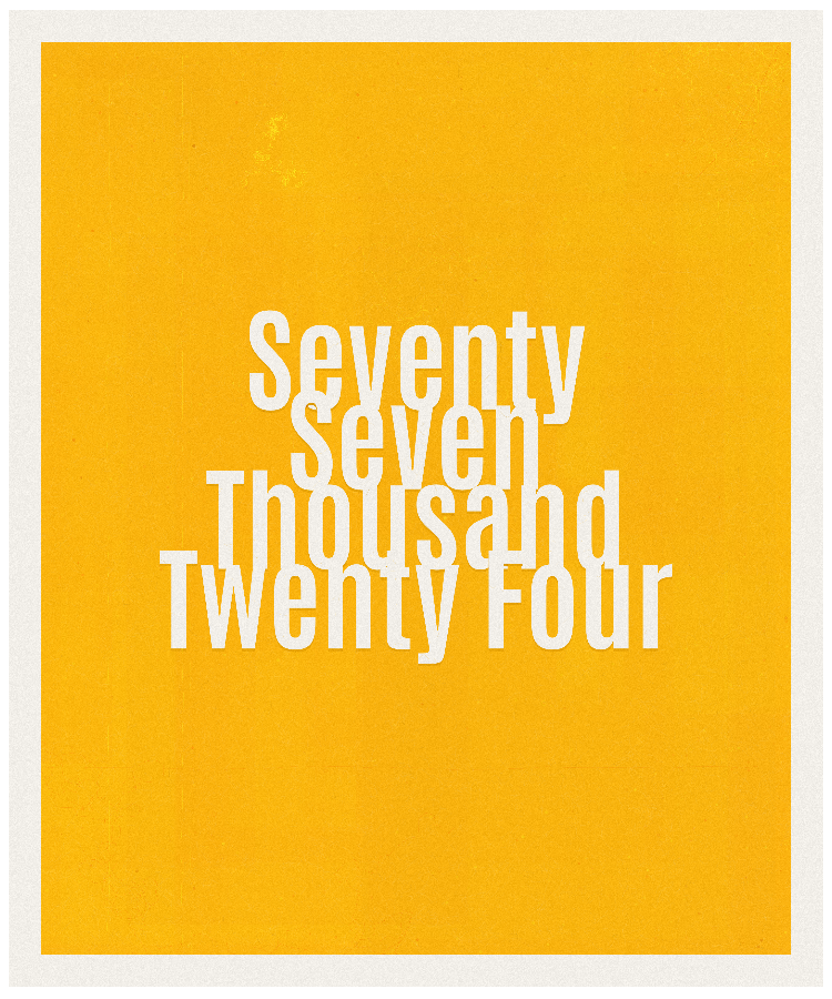 Count #77024