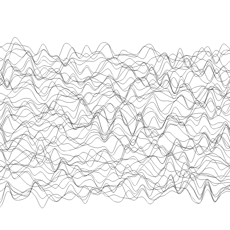 Mountains Waves and Valleys #48