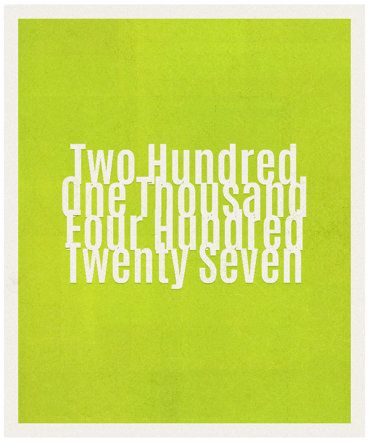 Count #201427