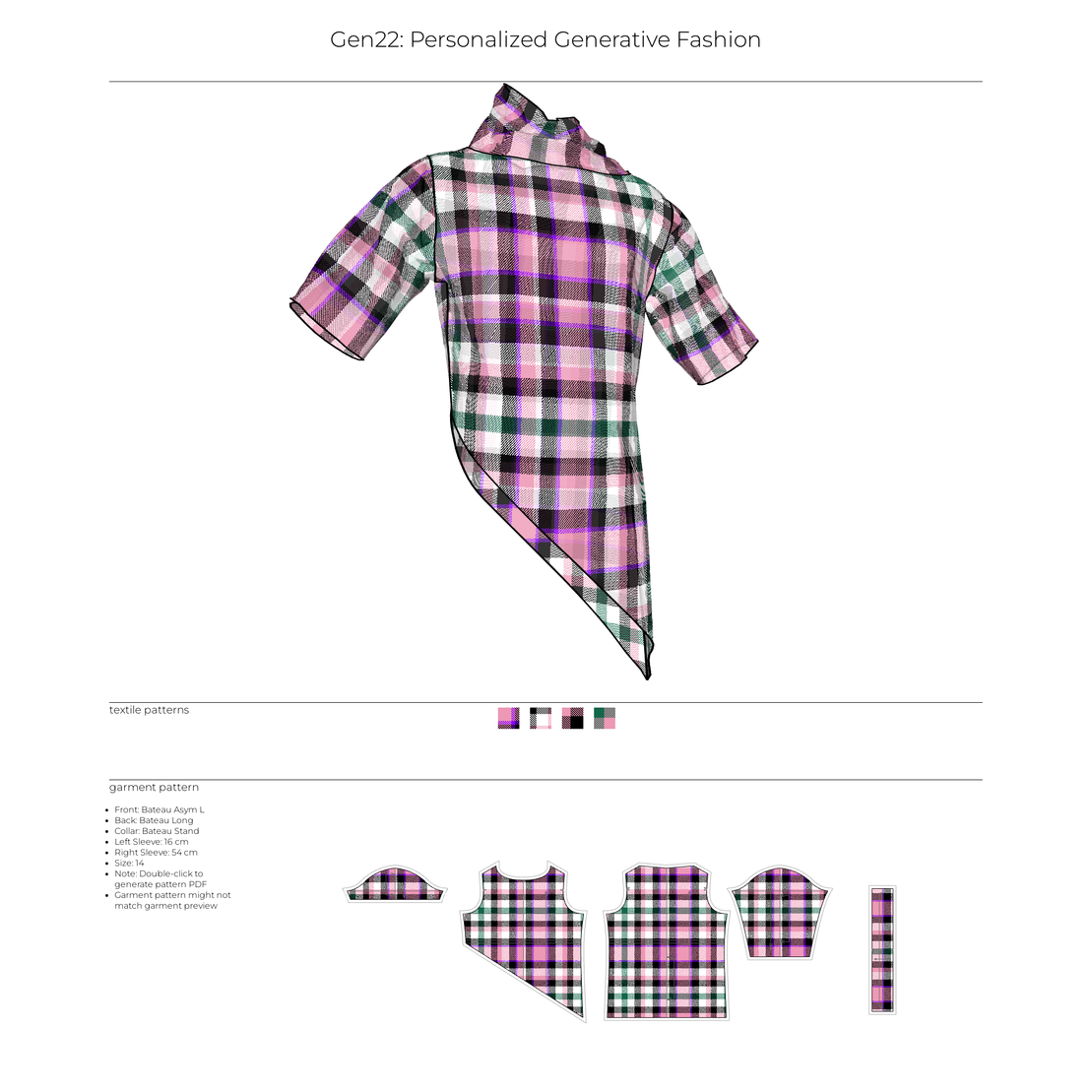 Gen22: Personalized Generative Fashion