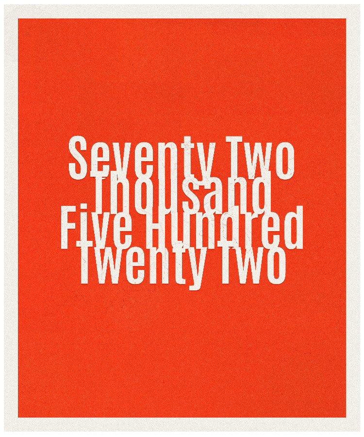 Count #72522