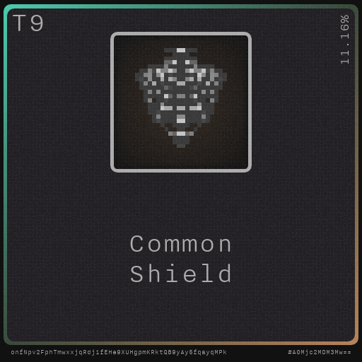 Gear for your quests - Shield #25