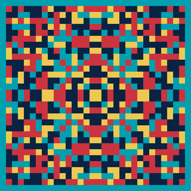 Pixel Mandala #85