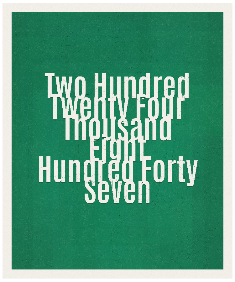 Count #224847