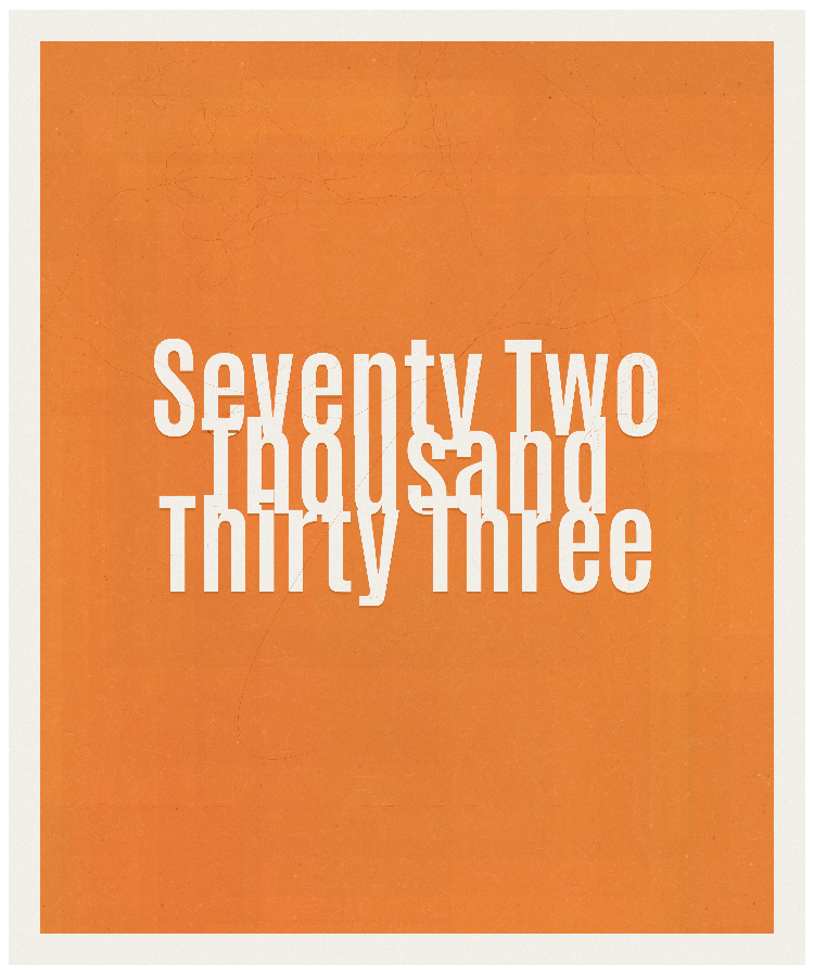 Count #72033