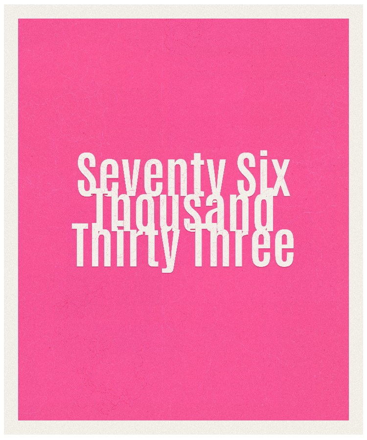 Count #76033