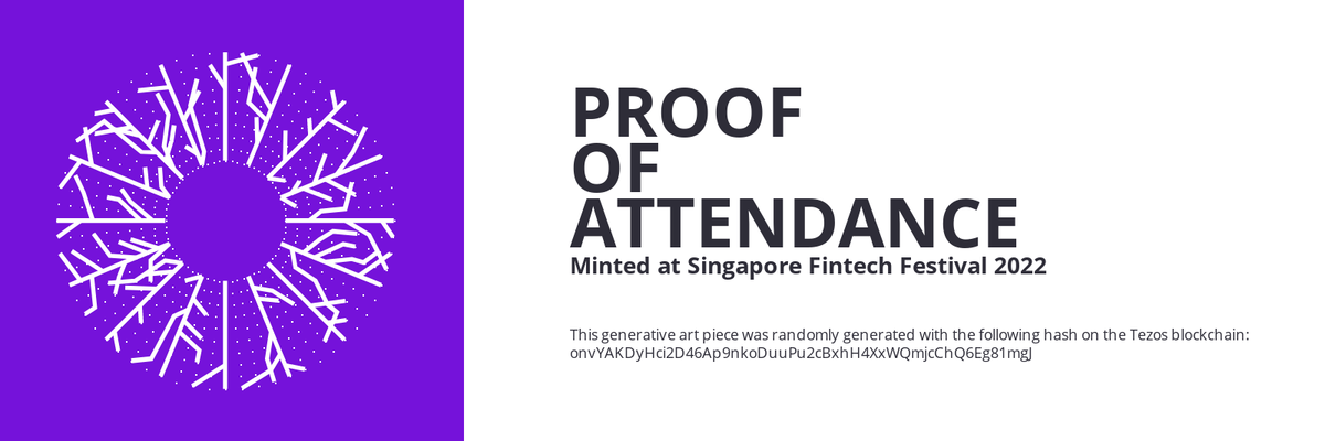 SFF2022 Proof of Attendance Token #996