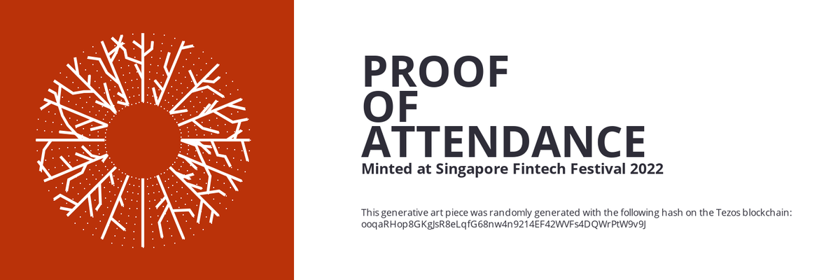 SFF2022 Proof of Attendance Token #762