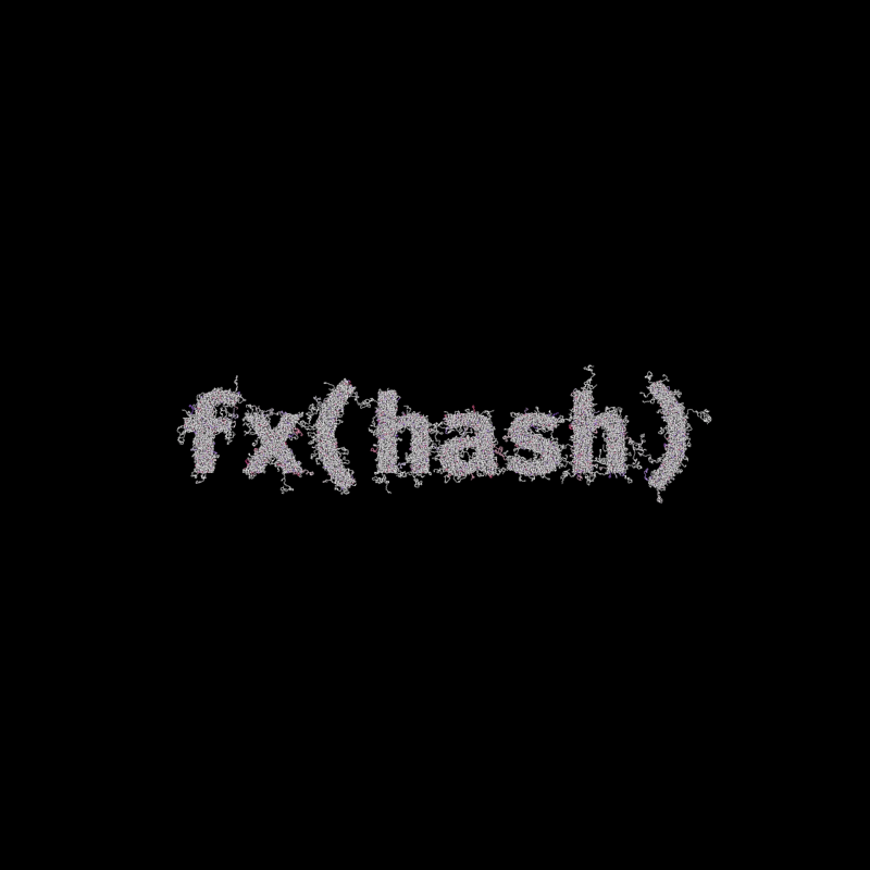 FXHASH Generative Logo #228