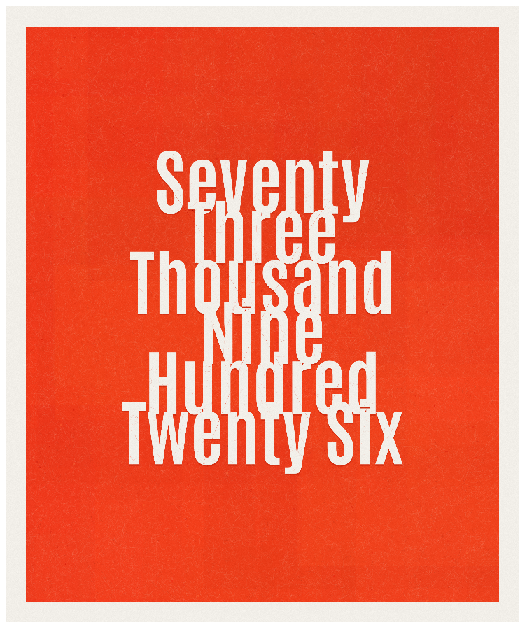 Count #73926