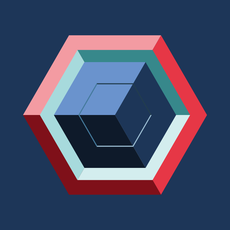 Hexagones - Art for Bots #32