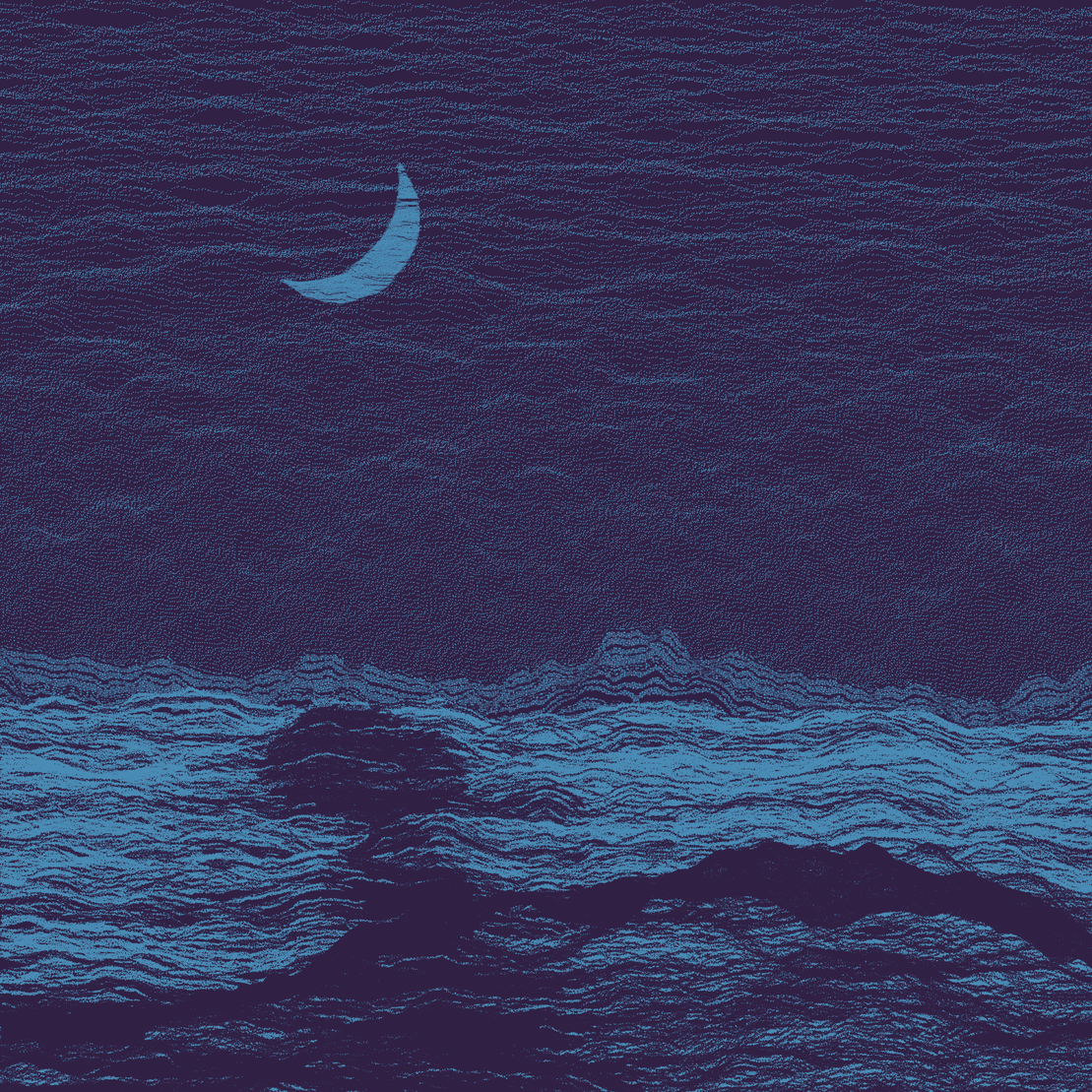 Moonlit Sea #145