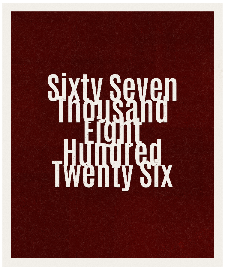 Count #67826