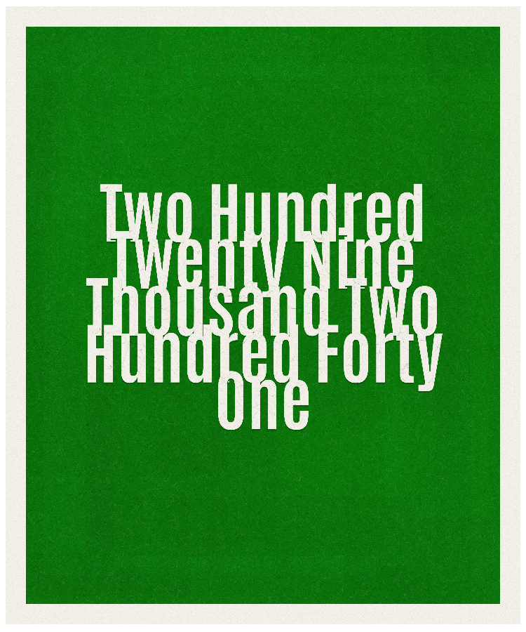Count #229241