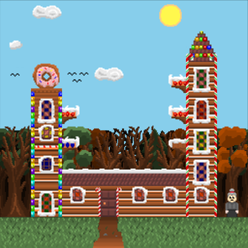 2D Mansion Candy House #45