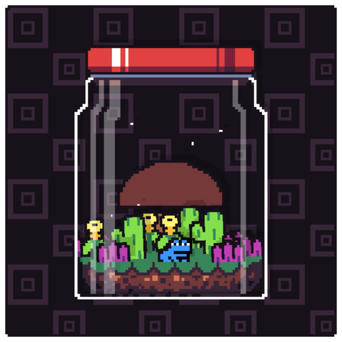 Toad Terrarium #214