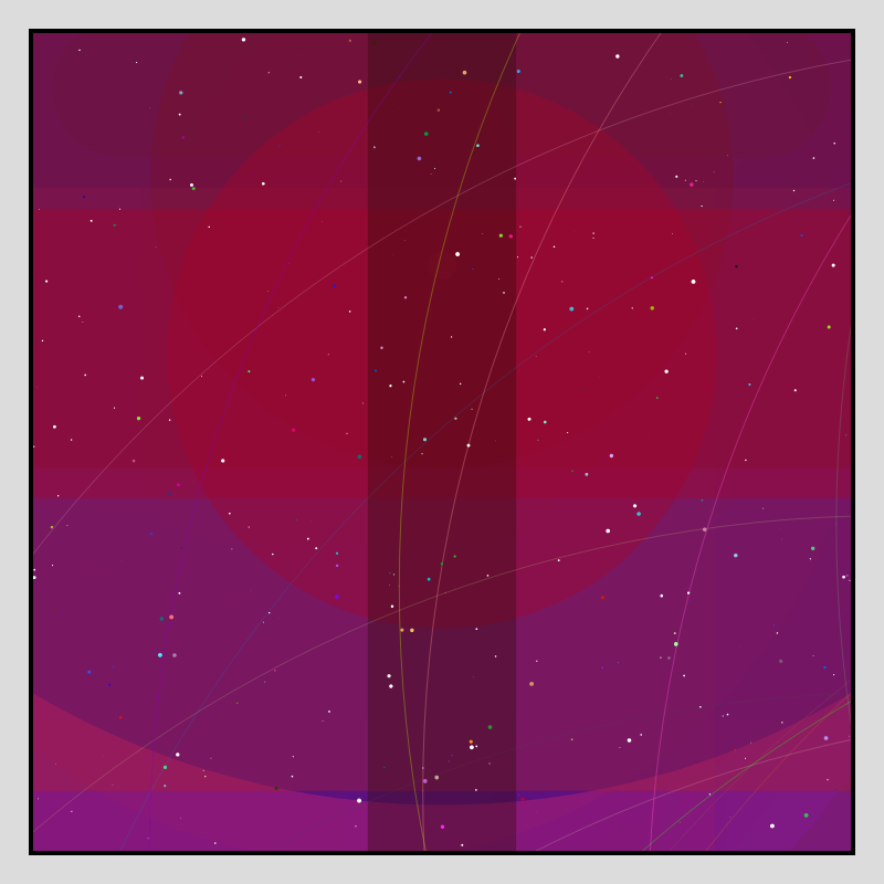 Color Field Starry B #63