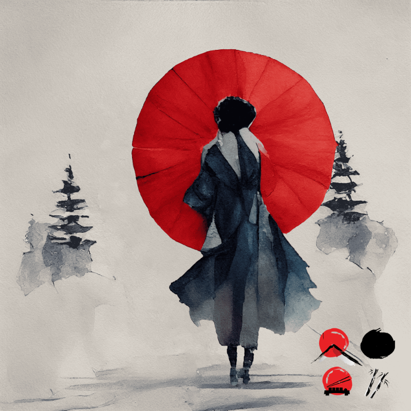 A walking geisha #6