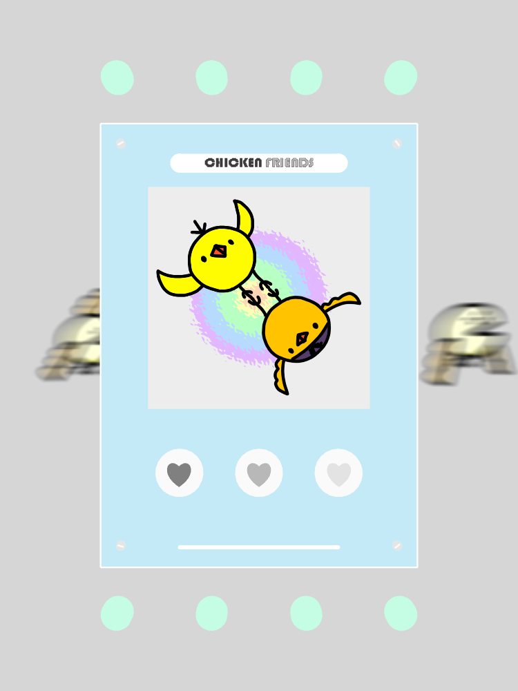 CHICKEN FRIENDS CARD COLLECT EVENT