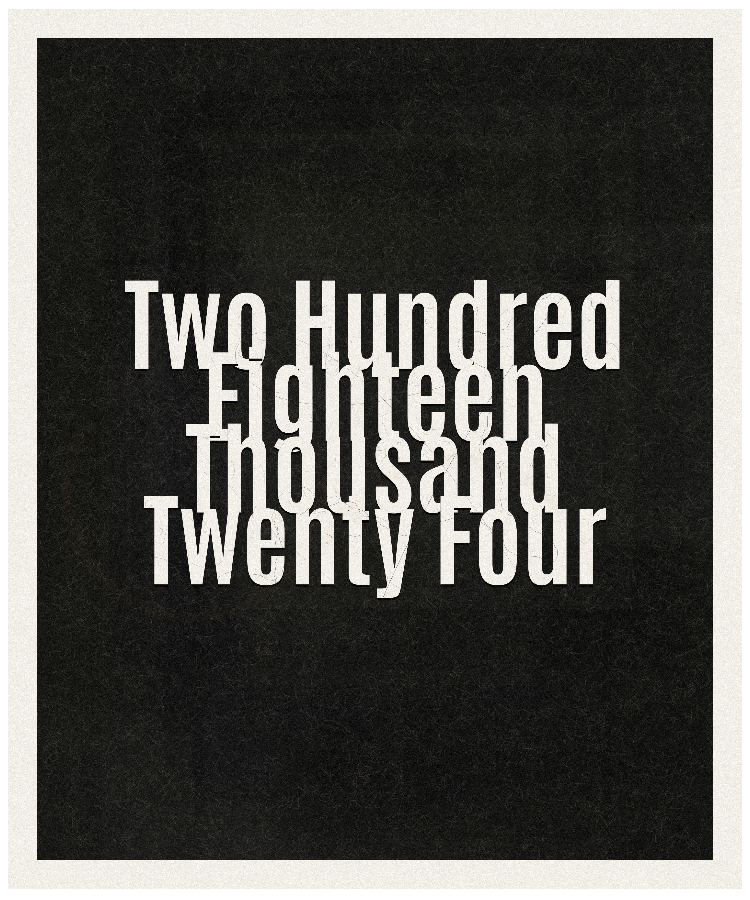 Count #218024