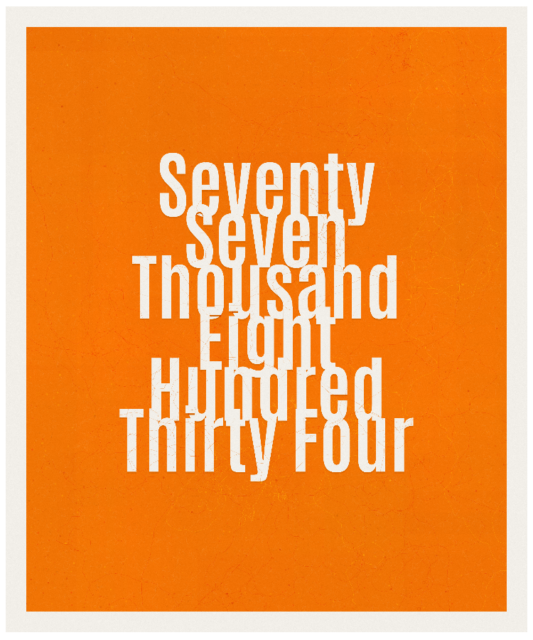 Count #77834
