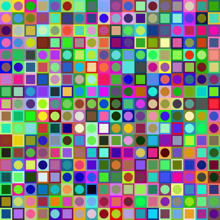 Square Dot Composition #165