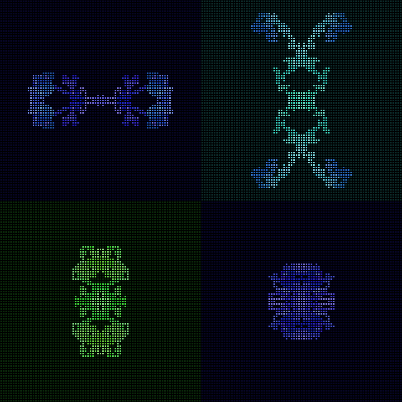 Dither Creatures 2x2 #50