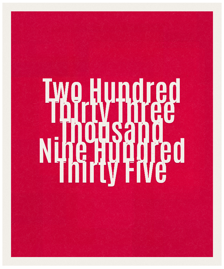 Count #233935