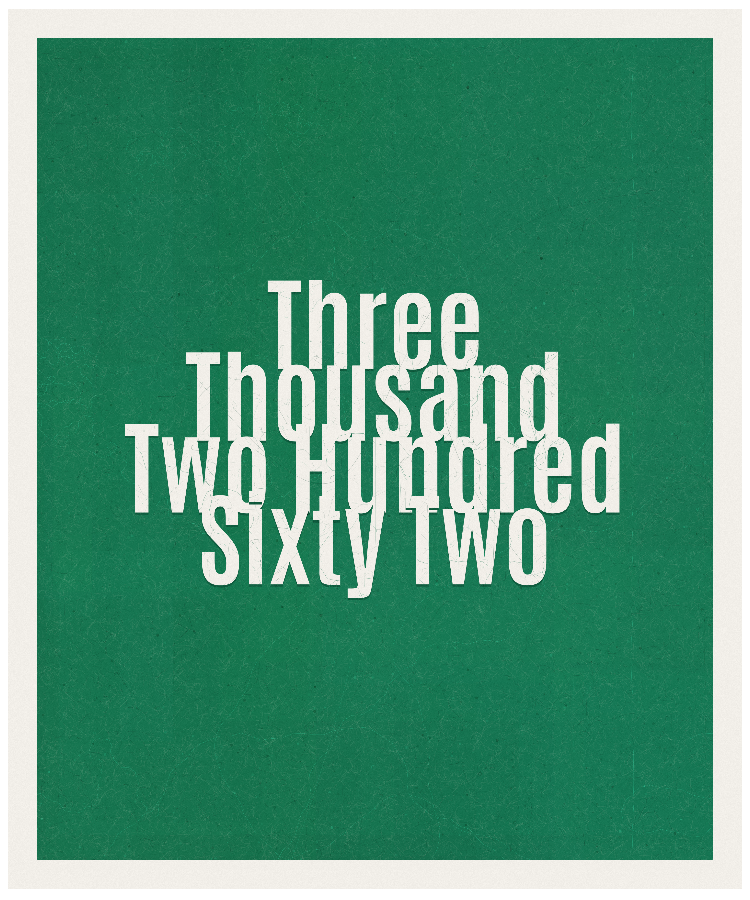 Count #3262