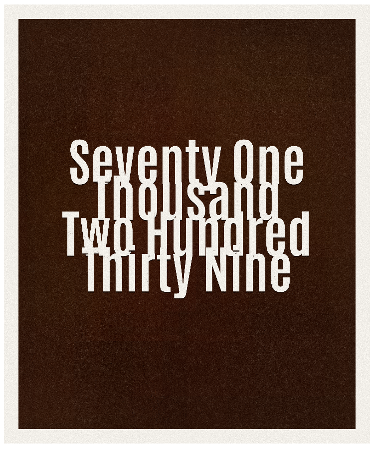 Count #71239