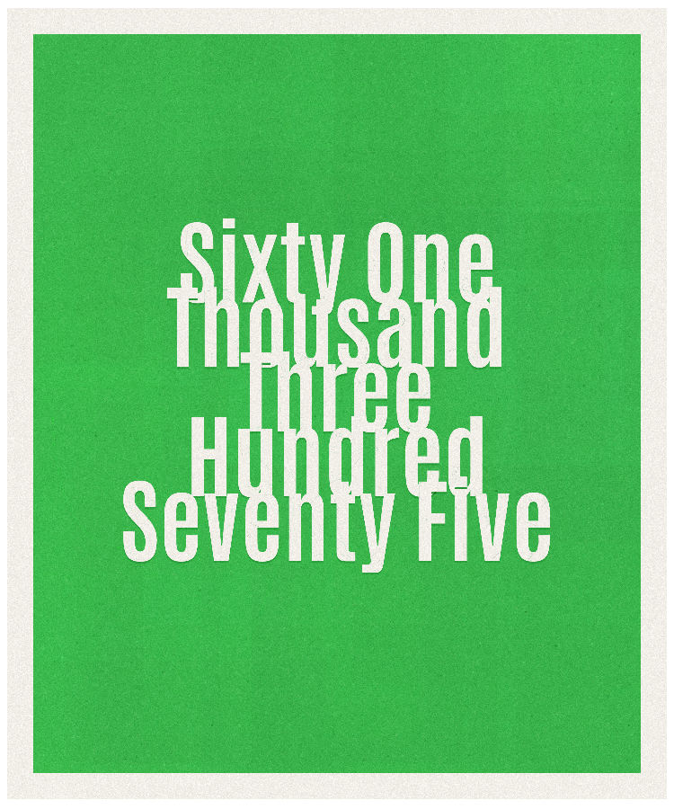 Count #61375
