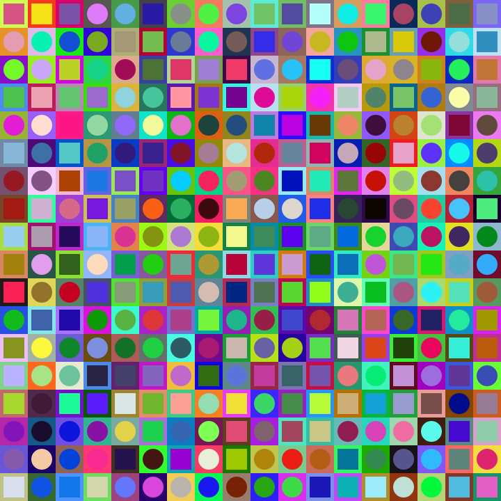 Square Dot Composition #17