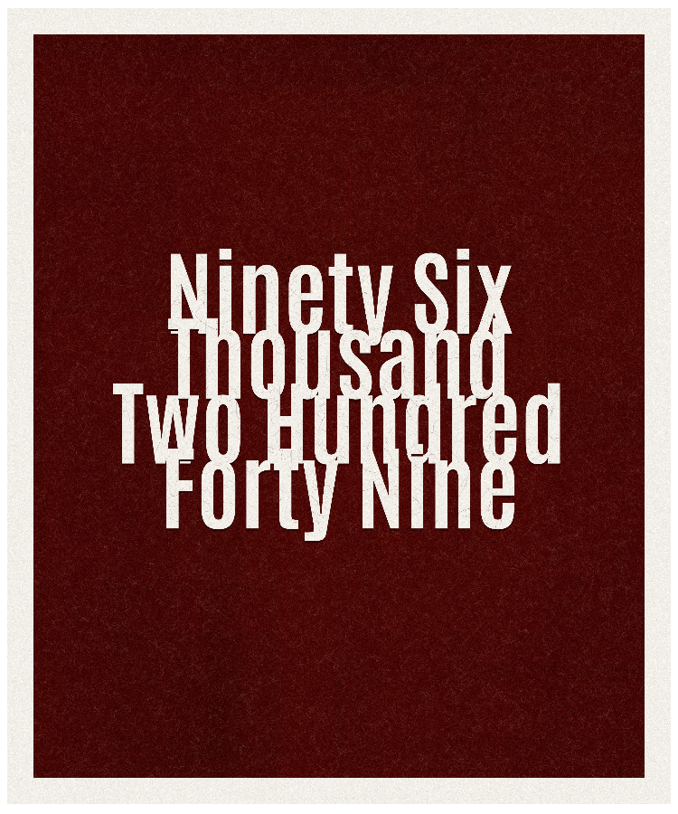 Count #96249