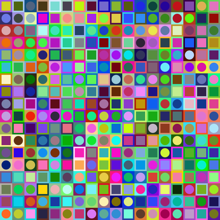 Square Dot Composition #63