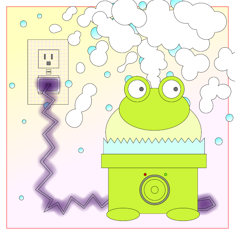 Frog Humidifier #35