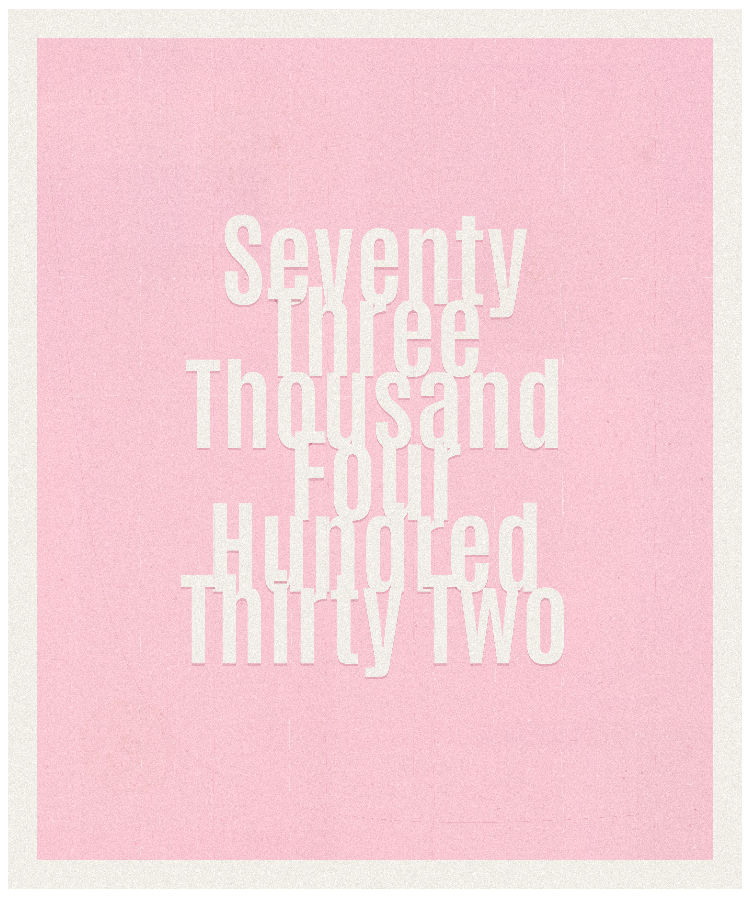 Count #73432
